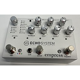 Used Empress Effects ECHOSYSTEM Effect Pedal