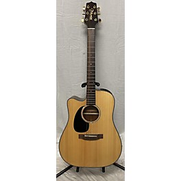 Used Takamine EG340C Left Handed Acoustic Electric Guitar