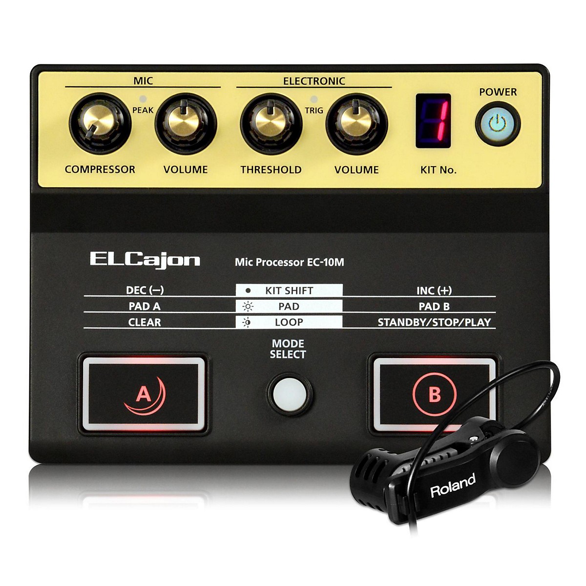 Roland ELCajon Mic Processor Guitar Center