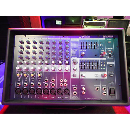 Used Yamaha EMX312SC Powered Mixer Guitar Center