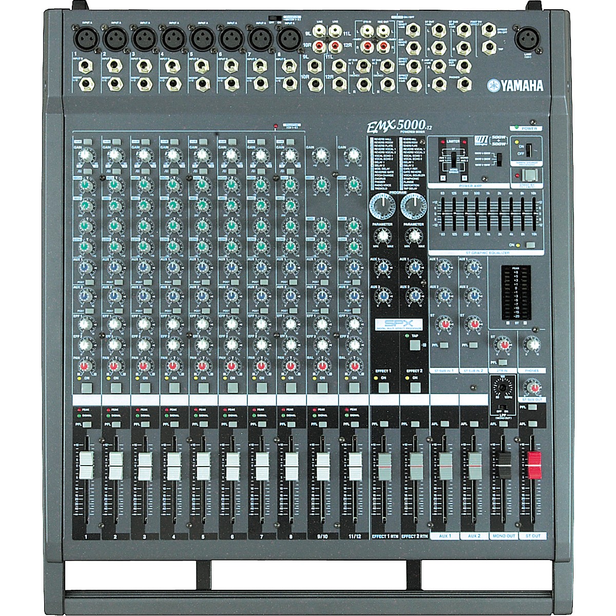 Yamaha Emx5000 12 12 Channel 1000w Powered Mixer Guitar Center