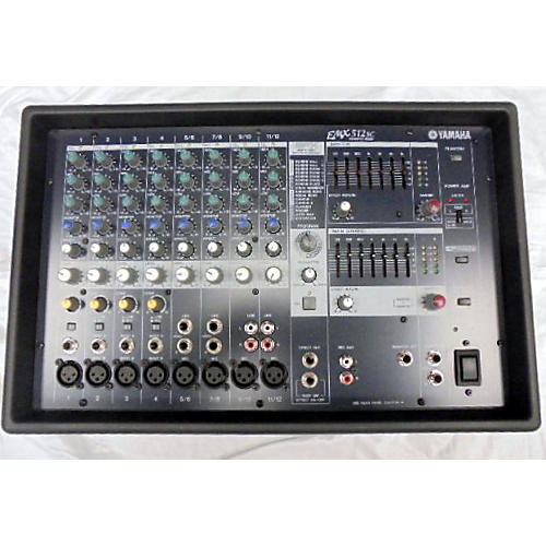Used Yamaha EMX512SC Powered Mixer Guitar Center