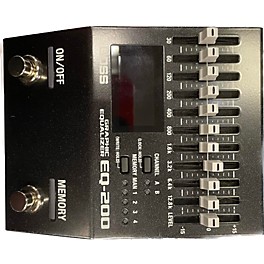 Used BOSS EQ200 Graphic Equalizer Pedal