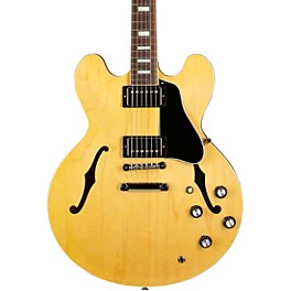 Gibson ES-335 '60s Block Guitar Center-Exclusive Semi-Hollow Electric Guitar Antique Natural