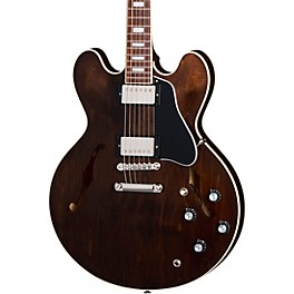 Gibson ES-335 '60s Block Guitar Center-Exclusive Semi-Hollow Electric Guitar Walnut