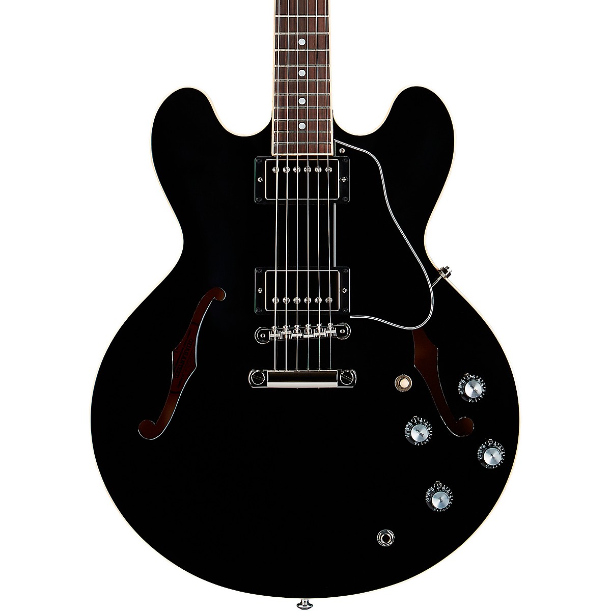 Gibson ES335 SemiHollowbody Electric Guitar Vintage Ebony Guitar Center