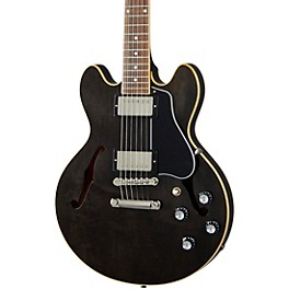 Blemished Gibson ES-339 Semi-Hollow Electric Guitar Level 2 Translucent Ebony 197881132248