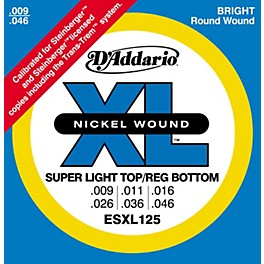 D'Addario ESXL125 Double Ball End Light/Electric Guitar Strings