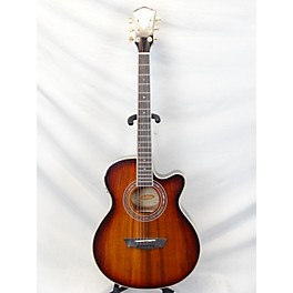 Used Washburn Ea55g-u Acoustic Electric Guitar