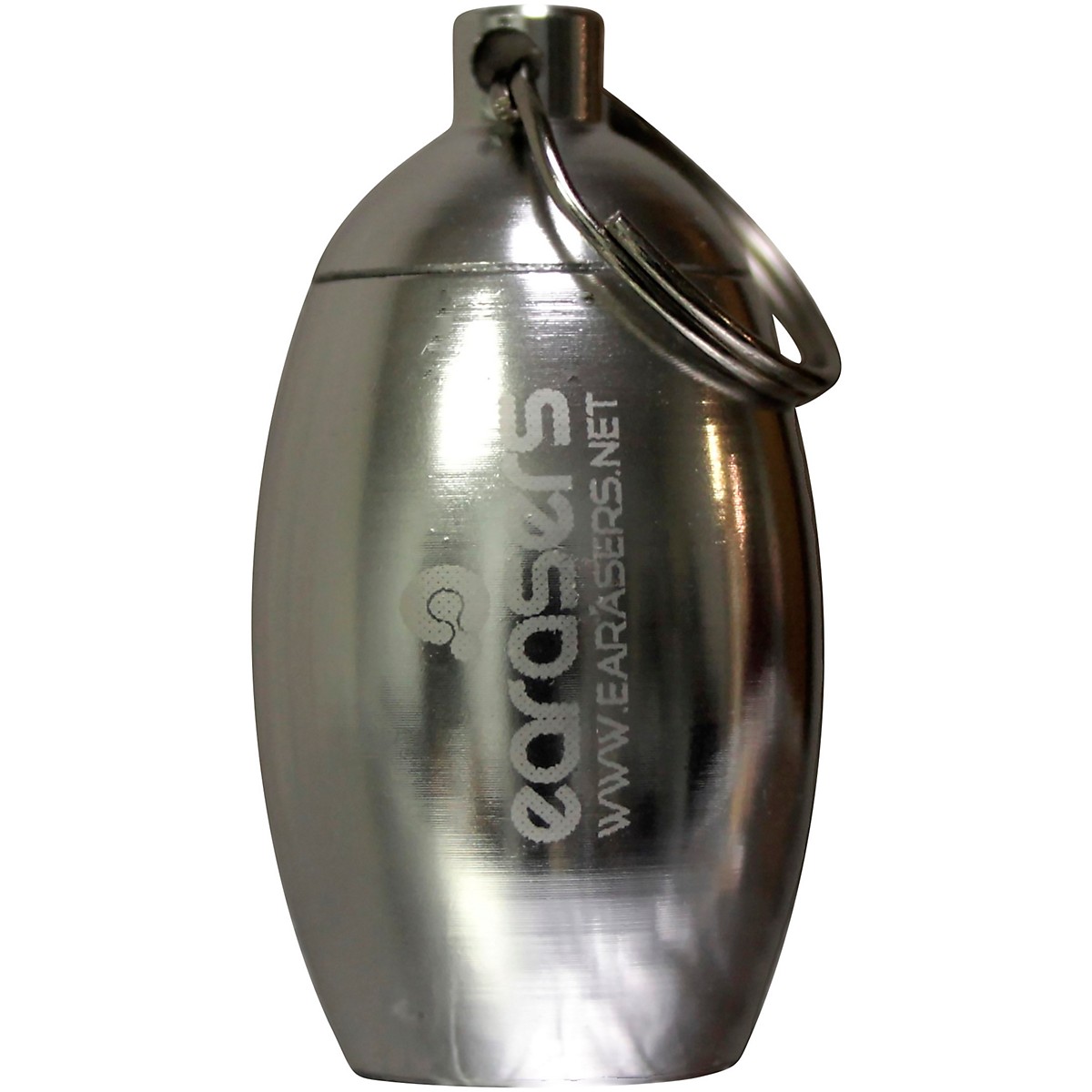 Earasers Ear Plug Carrying Case Silver Guitar Center