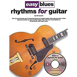 Music Sales Easy Blues Rhythms for Guitar Music Sales America Series Softcover with CD Written by Ed Lozano