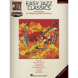 Hal Leonard Easy Jazz Classics - Easy Jazz Play-Along Vol. 3 Book/CD