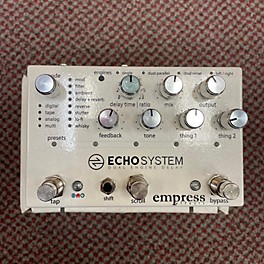 Used Empress Effects Echo Systems Dual Engine Delay Effect Pedal