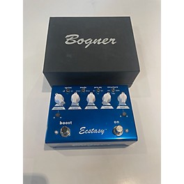 Used Bogner Ecstasy Blue Overdrive Effect Pedal