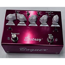 Used Bogner Ecstasy Red Overdrive Effect Pedal