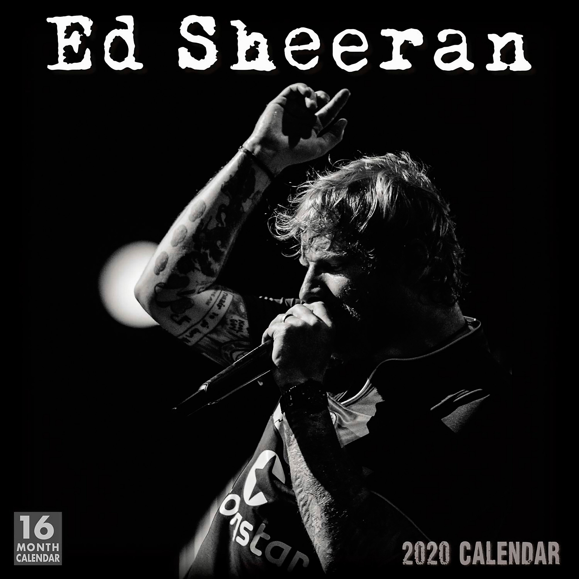 Browntrout Publishing Ed Sheeran 2020 Calendar Guitar Center