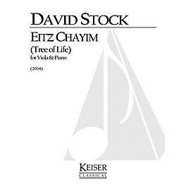 Lauren Keiser Music Publishing Eitz Chayim (Tree of Life) (Viola with piano) LKM Music Series Composed by David Stock