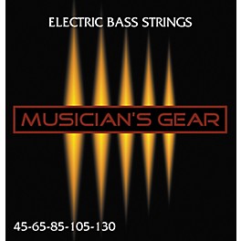 Musician's Gear Electric 5-String Nickel Plated Steel Bass Strings