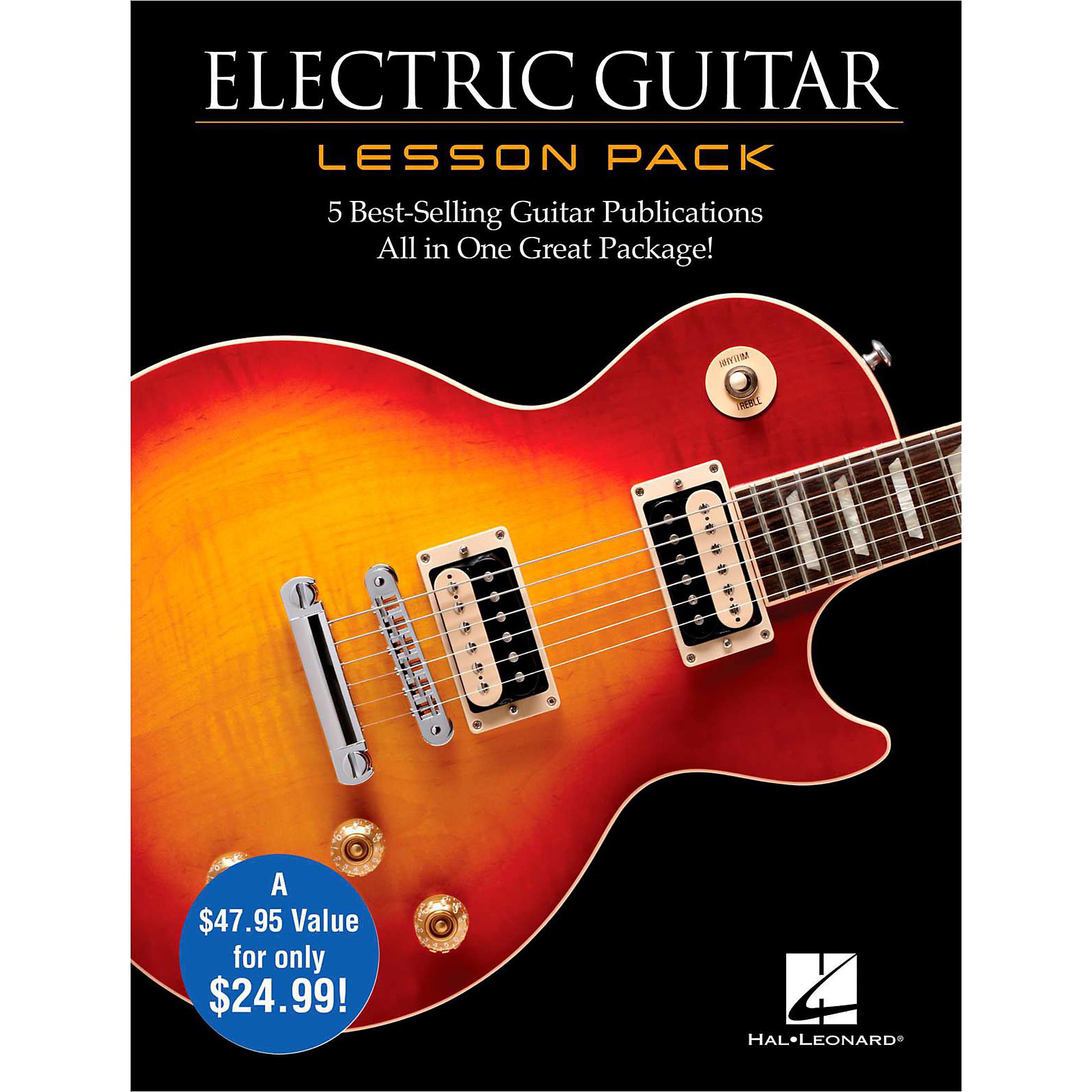 Hal Leonard Electric Guitar Lesson Pack Boxed Set with Four Books