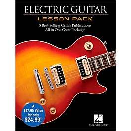 Hal Leonard Electric Guitar Lesson Pack - Boxed Set with Four Books & One DVD