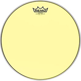 Remo Emperor Colortone Crimplock Yellow Tenor Drum Head