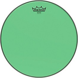 Remo Emperor Colortone Green Drum Head