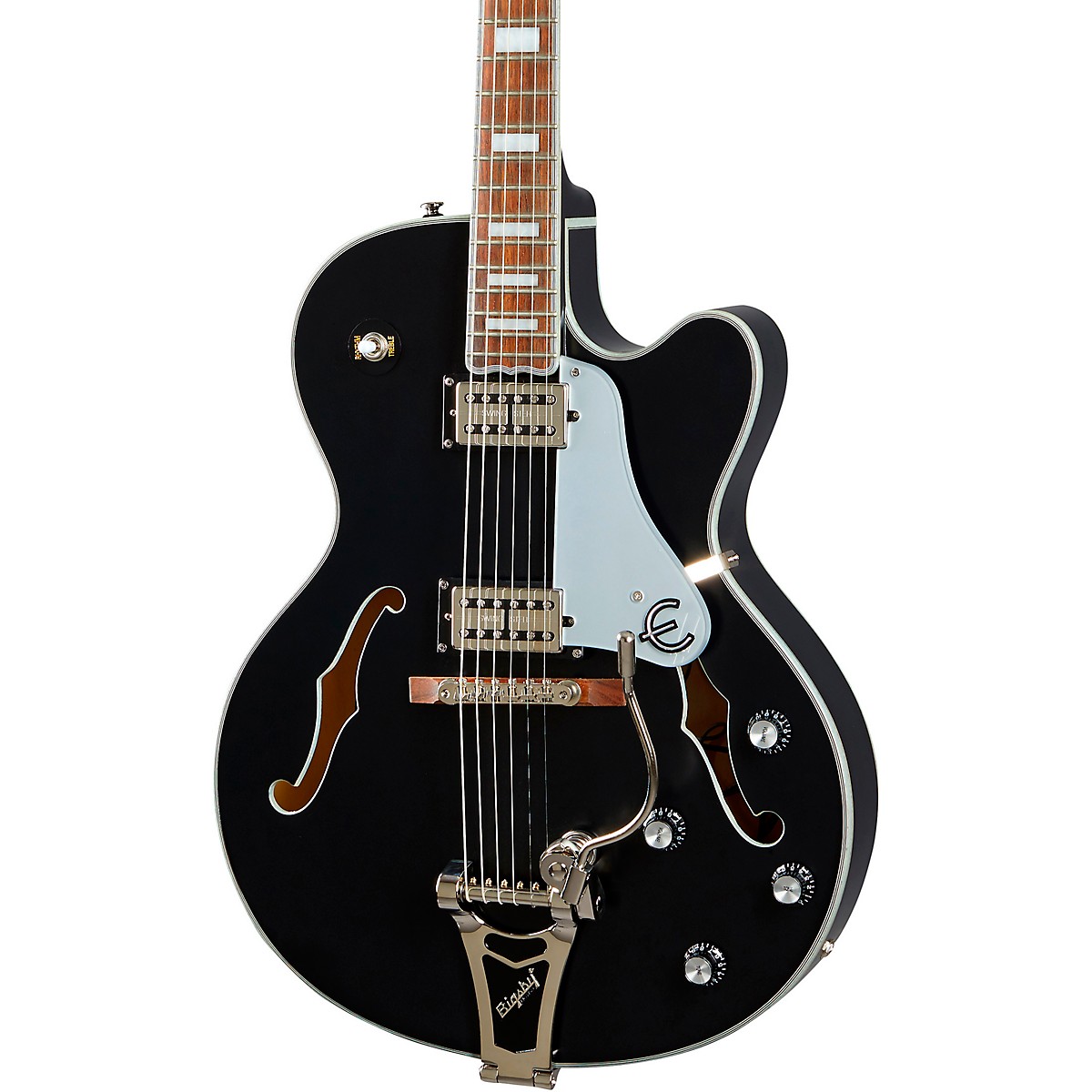 Epiphone Emperor Swingster Hollow Body Electric Guitar Black Aged Gloss