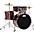 PDP by DW Encore Complete 5-Piece Drum Set With Chrome Hardware and Cymbals Ruby Red