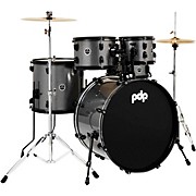 Encore Complete 5-Piece Drum Set With Hardware & Cymbals Mercury Sparkle