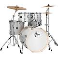 Gretsch Drums Energy Complete 5-Piece Drum Set With 22" Bass Drum and Paiste Cymbals - Gloss Silver Sparkle