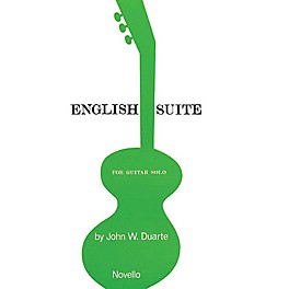 Novello English Suite for Guitar Music Sales America Series
