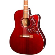 Epiphone Hummingbird EC Studio Limited-Edition Acoustic-Electric Guitar Wine Red