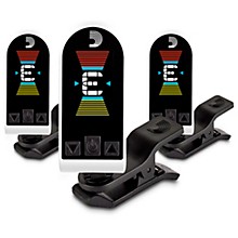 D'Addario Equinox Headstock Tuner 3-Pack