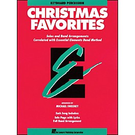 Hal Leonard Essential Elements Christmas Favorites Keyboard Percussion