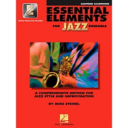 Hal Leonard Essential Elements for Jazz Ensemble - Eb Baritone Saxophone (Book with EEi)