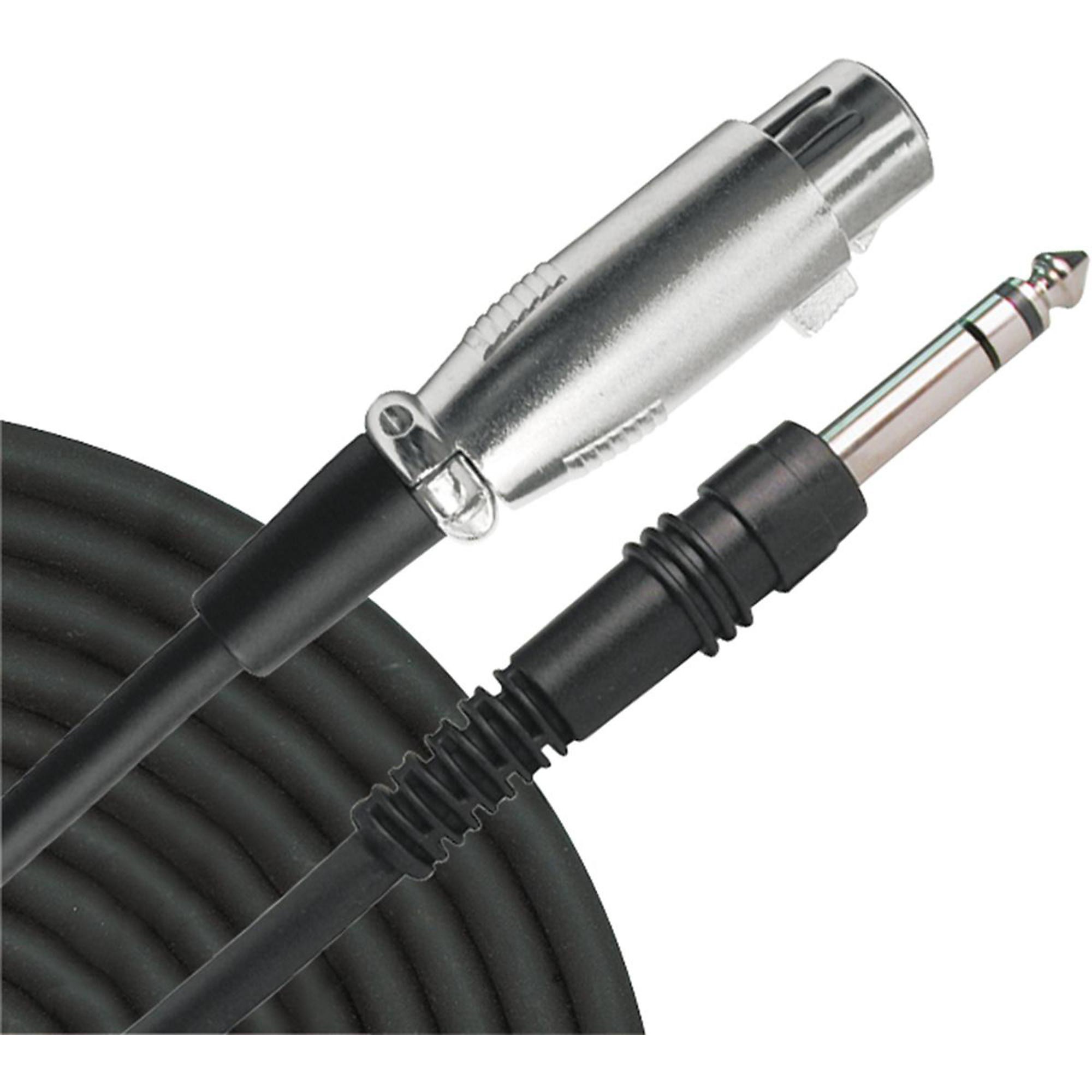 Livewire Essential Interconnect Cable 1/4" TRS Male to XLR Female