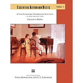 Alfred Essential Keyboard Duets, Volume 1 Late Elementary / Intermediate