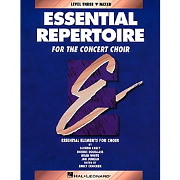 Hal Leonard Essential Repertoire for the Concert Choir Mixed Part-Learning CDs(4) Composed by Glenda Casey