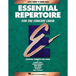 Hal Leonard Essential Repertoire for the Concert Choir Tenor Bass Part-Learning CDs 3 Composed by Glenda Casey