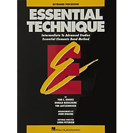 Hal Leonard Essential Technique Keyboard Percussion Intermediate To Advanced Studies