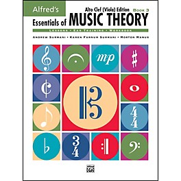 Alfred Essentials of Music Theory Book 3 Alto Clef (Viola) Edition Book 3 Alto Clef (Viola) Edition