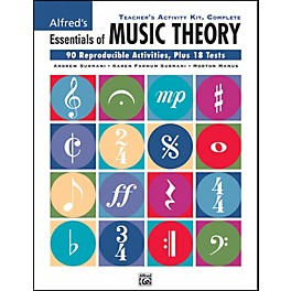 Alfred Essentials of Music Theory Teacher's Activity Kit Complete Complete