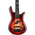 Spector Euro 5 Custom 5 String Electric Bass Natural Red Burst Gloss