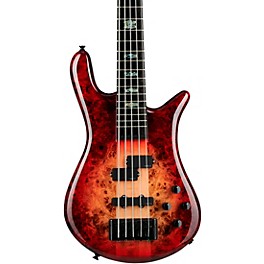 Spector Euro 5 Custom 5 String Electric Bass Natural Red Burst Gloss