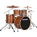 Ludwig Evolution 5-Piece Drum Set With 22" Bass Drum and Zildjian I Series Cymbals Cherry