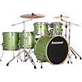 Ludwig Evolution 6-Piece Drum Set With 22" Bass Drum and Zildjian I Series Cymbals Mint