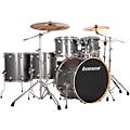 Ludwig Evolution 6-Piece Drum Set With 22" Bass Drum and Zildjian I Series Cymbals Platinum