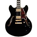 D'Angelico Excel DC Semi-Hollow Electric Guitar Solid Black