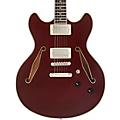 D'Angelico Excel DC Tour Semi-Hollow Electric Guitar With Supro Bolt Bucker Pickups and Stopbar Tailpiece Solid Wine