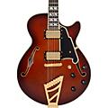 D'Angelico Excel SS Semi-Hollow Electric Guitar Amaretto Burst